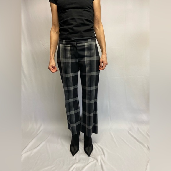Alexander McQueen Grey Plaid Pants - Picture 1 of 5